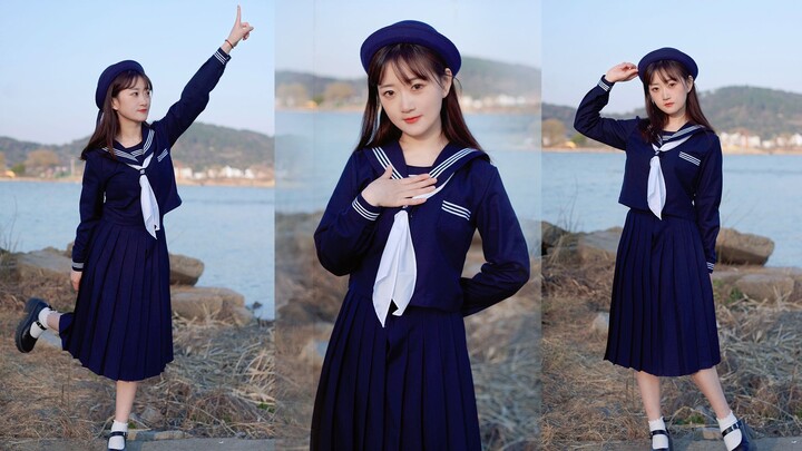 这么可爱真是抱歉！❤ ꒰⑅•ᴗ•⑅꒱ 海边水手服