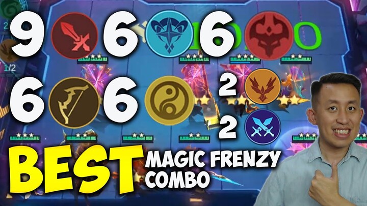 Kombo TERBAIK Magic Chess di Mode TERBARU Magic Frenzy!! 96666 PENTA SIX nih BOS!!