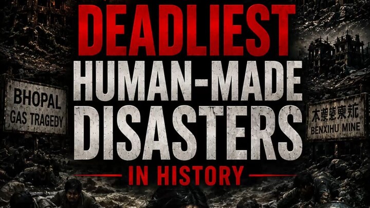 Top 5 Deadliest Human-Made Disasters in History