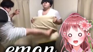 Japanese Lolita Maid Can't Stop Laughing While Watching "How to Sing the Essence of Lemon"