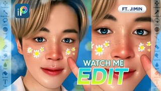 Watch Me Edit | ibisPaintX Speed Edit (Ft. Jimin)