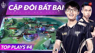 CẶP ĐÔI BẤT BẠI | BOOYAH! TOP PLAYS #4 | ĐTDV MÙA XUÂN 2022