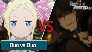Alasan Beatrice Nolep di Perpustakaan Terlarang dan Pertarungan Duo VS Duo [#REZERO]