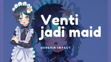 gimana kalo venti jadi maid ?? 😋