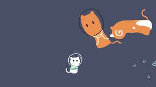 แอนิเมชั่นต้นฉบับ "Cats Are Liquid" ตอนที่ 8 Space Odyssey
