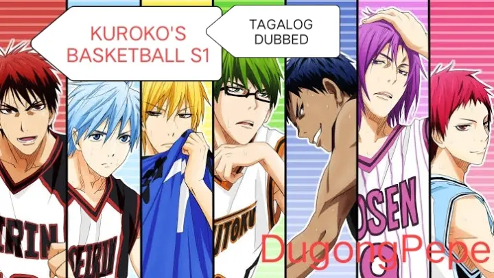 Kuroko's Basketball S1 episode 01 tagalog dubbed HD