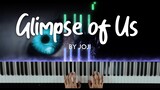 Glimpse of Us by Joji piano cover + sheet music