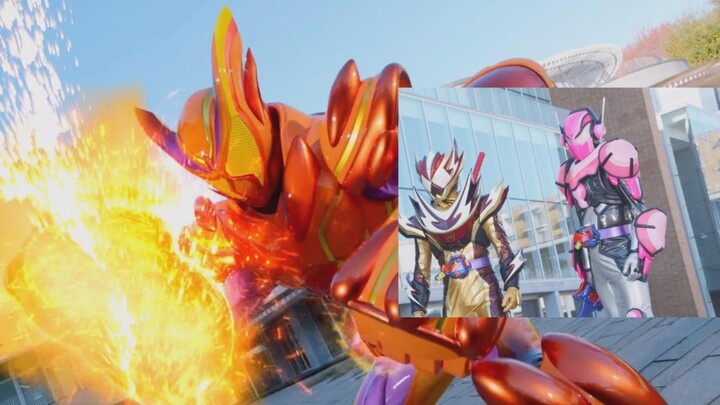 [Kamen Rider Gabu] Episode 34 Fighting Scene 23 Rider helps the protagonist delay time to transform 