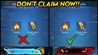 DON'T CLAIM NOW!! TRICK FREE TOKENS JUJUTSU KAISEN EVENT 2024! - MLBB