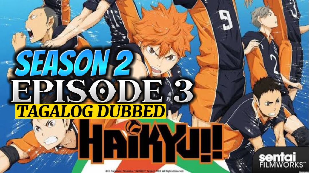 HAIKYUU S3, Episode 1 Part 1 #haikyuu #tagalogdubbed #fypp #karasuno #