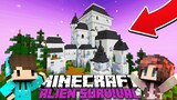 MUNCULNYA ISTANA GHOIB DI LUAR ANGKASA !! Minecraft Survival Alien [#2]