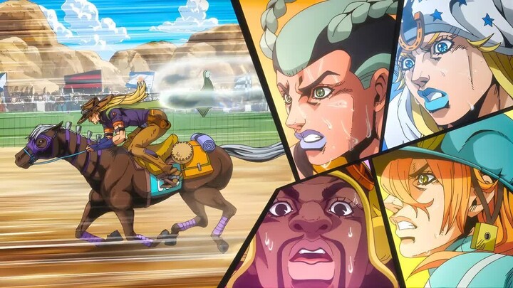 Gyro Zeppeli Win the Race 「AMV Steel Ball Run JoJo's Bizarre Adventure」4K