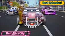 Hero Cars City Best Compaltion (Episode 50)