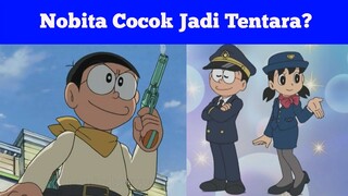 Inilah Kenapa Nobita Itu Cocok Banget Jadi Tentara