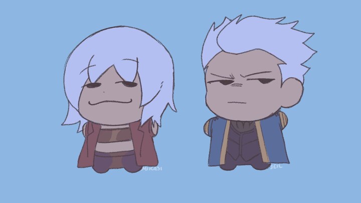 Dante and Vergil Uncanny screams