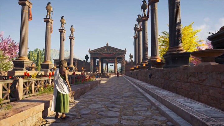 古希腊风景漫步｜刺客信条奥德赛放松探索 - 9