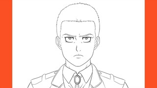 How To Draw Adult Connie (Attack on Titan)