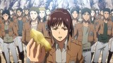 [ Attack on Titan -4k ] I still remember Sasha's reluctance to give the officer half a sweet potato when he first came on stage, Sasha, thank you for being with us for so long!