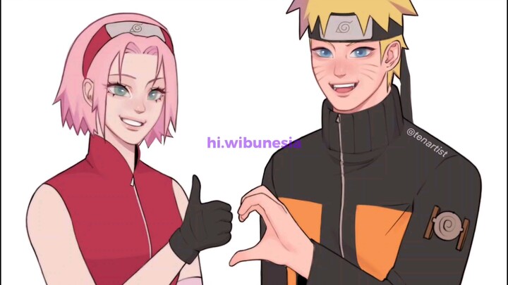 apakah naruto dulu beneran cinta sama sakura???