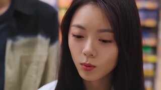 A young couple goes grocery shopping—sweet yet a bit awkward!