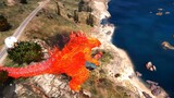 GTA 5 - Godzilla thu thập Vũ Khí - Thần Chùy Bá Vương của Thằn lằn phóng xạ