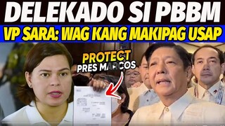 KAKAPASOK LANG DELE-KADO nasi PRES MARCOS, VPSARA may NAKAKA-KlLABOT na BABALA sa PANGULO