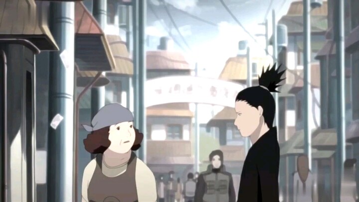 After Asma's death, Shikamaru learned to smoke, but fortunately Zhu Ludie is still there