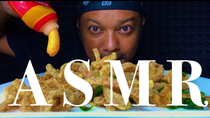 ASMR:กากหมู(EATING SOUNDS)|COCO SAMUI ASMR #asmr#mukbang #กากหมู