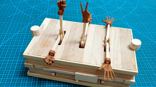 【DIY】Making a rock paper scissors unleashed