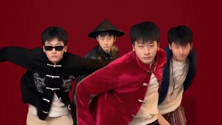 Walking clothes, walking new Chinese style