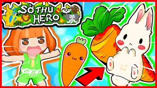 MINI WORLD: THỬ THÁCH KAMUI XÂY DỰNG CHUỒNG NUÔI CÀ RỐT SIÊU DỄ THƯƠNG TRONG SỞ THÚ LÀNG HERO TEAM