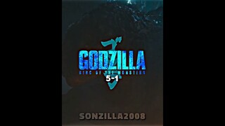 Godzilla King Of the Monsters vs Godzilla x Kong The New Empire #shorts #monsterverse #fypシ