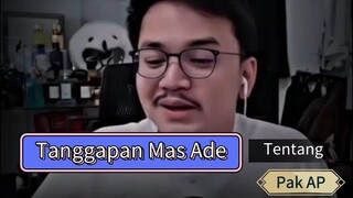 Tanggapan Mas Ade Tentang Pak AP di Saat RRQ Season sekarang