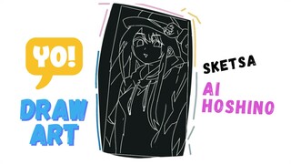 Yo ! Draw Art (Part-1) | Ai Hoshino.