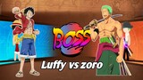 TERNYATA BOSS ADALAH ZORO? LUFFY VS ZORO | stickman pirates fight