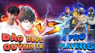 [FreeFire] Đào Blus Cùng Quỳnh Tạ Cân 4 Pro Players | Thầy Trò Song Chiến