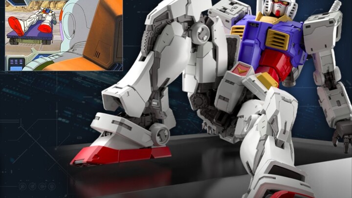 Bandai RG Original Gundam 2.0 RX78-2 movable structure explanation, full of sincerity