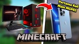 Ketika Youtuber Minecraft Komputer Bermain Di HP!! Bingung Sendiri wkwk!! ðŸ¤¢ðŸ¤®ðŸ˜±