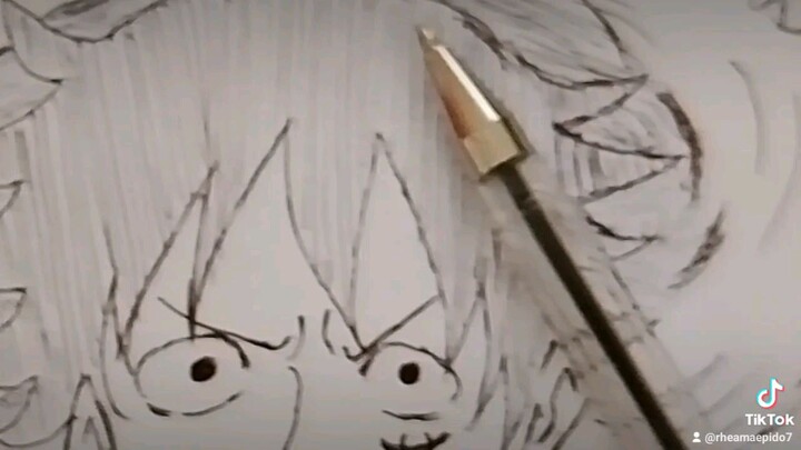 monkey d. luffy                    pendrawing