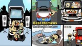Mobil Truk Oleng Lucu dan Bus Lucu | 7 Kumpulan Kartun Terbaik Az Animasi | Video lucu