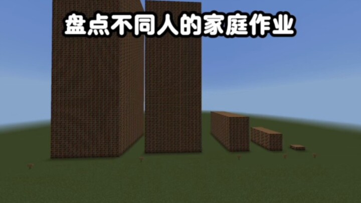 มายคราฟ: สำรวจการบ้านของคนแต่ละประเภท