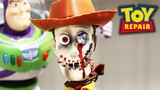 Restoration of WOODY from Toy Story - CRAZY Zombie edition