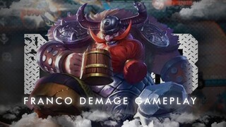 MLBB Gameplay Franco Demage