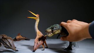 The largest flying animal known to mankind looks like this! Haolonggu 1/35 Quetzalcoatlus unboxing r