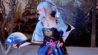 The dance of the egret in the snow seems beautiful too!