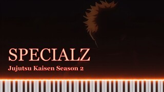 [Skor piano AI] Jujutsu Kaisen Musim 2 Insiden Shibuya OP - SPECIALZ |