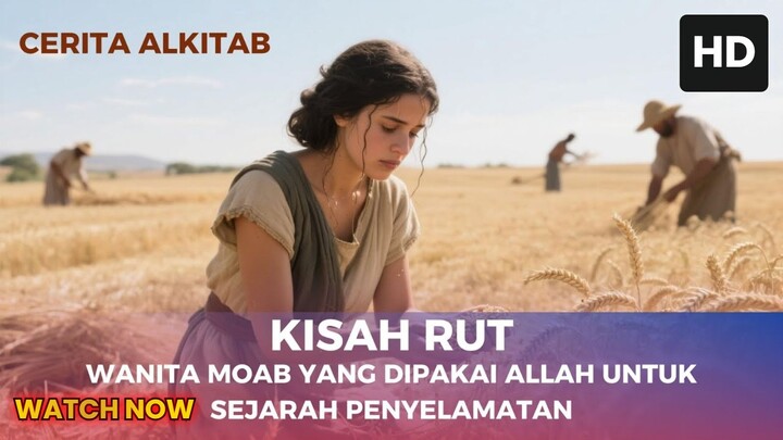 Cerita Alkitab : Kisah Rut Wanita Moab yang dipakai Allah untuk sejarah penyelamatan