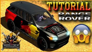 RANGE ROVER RED BULL DESIGN & OPEN HOOD TUTORIAL | Car Parking Multiplayer | New Update | zeti