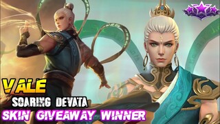 Skin Giveaway Winner | Vale Soaring Devata Starlight Skin - MLBB