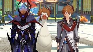 Genshin Impact: Ba con vịt dưới một mái nhà 🤤(phân phối mô hình)